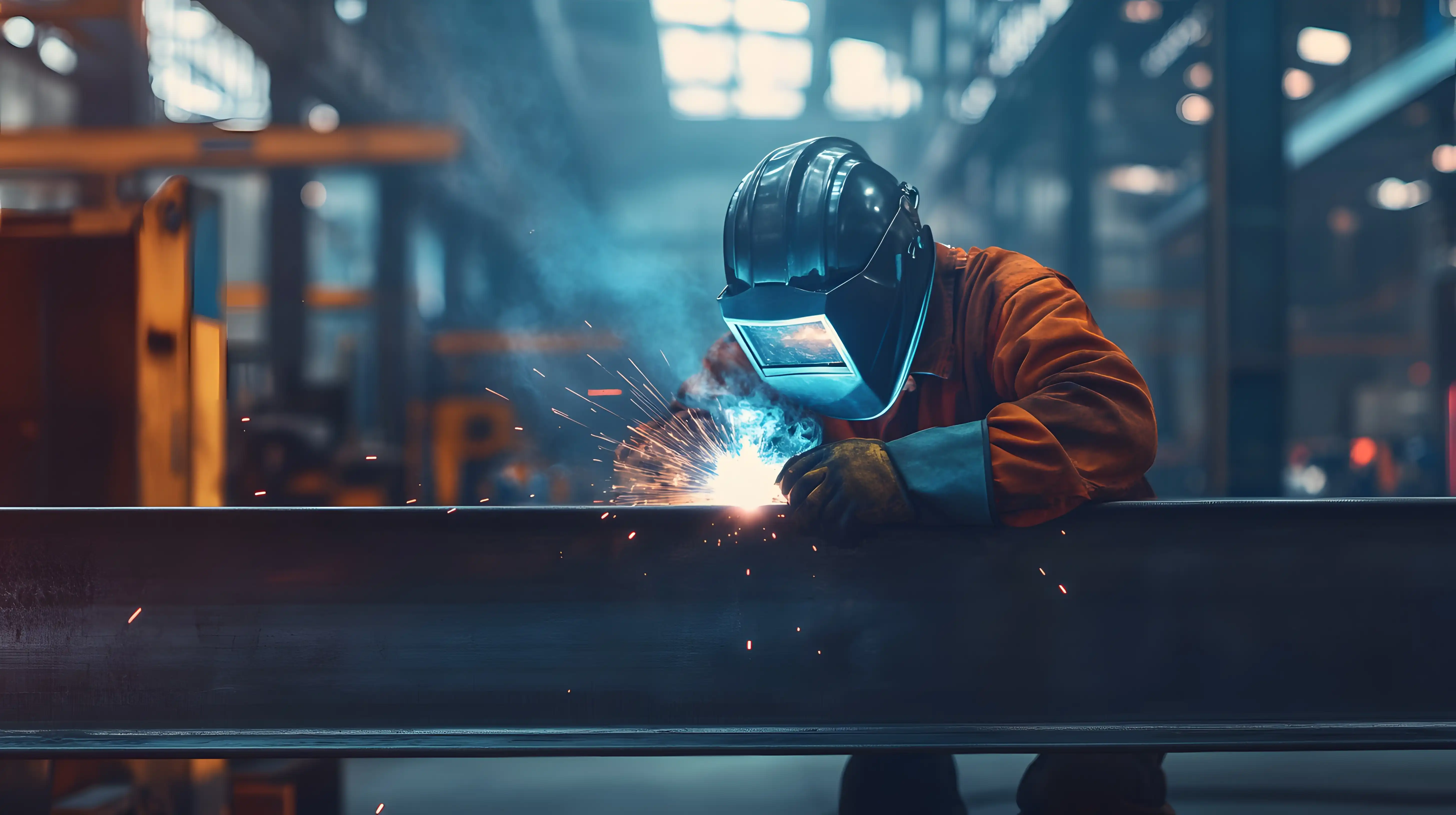 Heavy-duty steel structures fabrication at MACOBATE facility